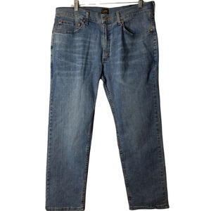 Lee Men's Classic Fit Blue Jeans 36x29
